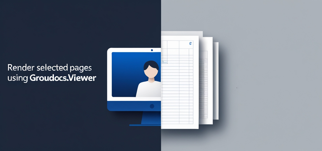 Render Selected Pages in GroupDocs.Viewer for .NET