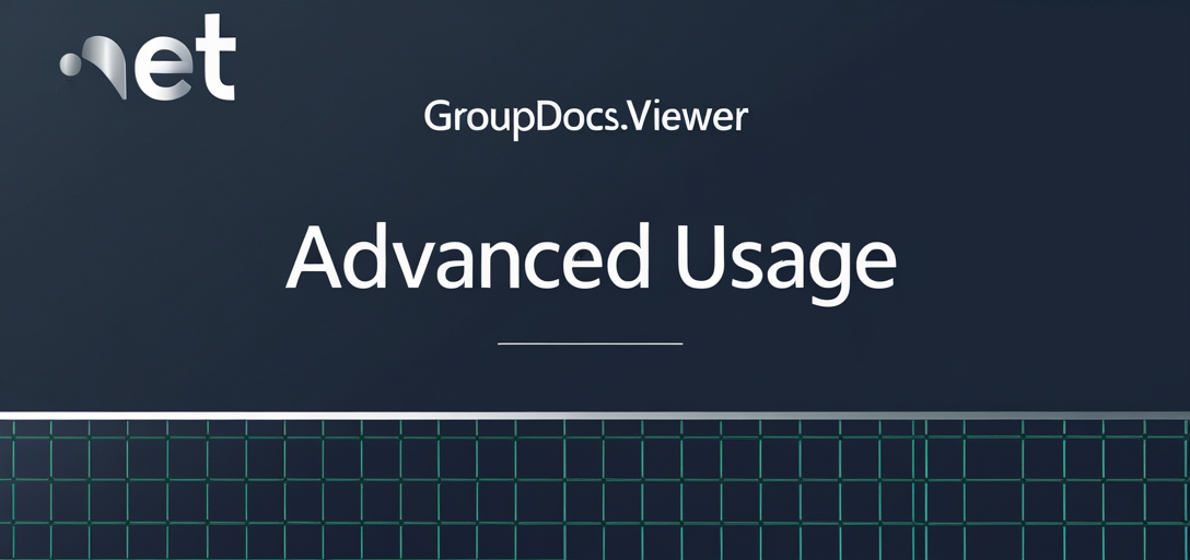 Optimizing Document Performance with Advanced Caching in GroupDocs.Viewer .NET
