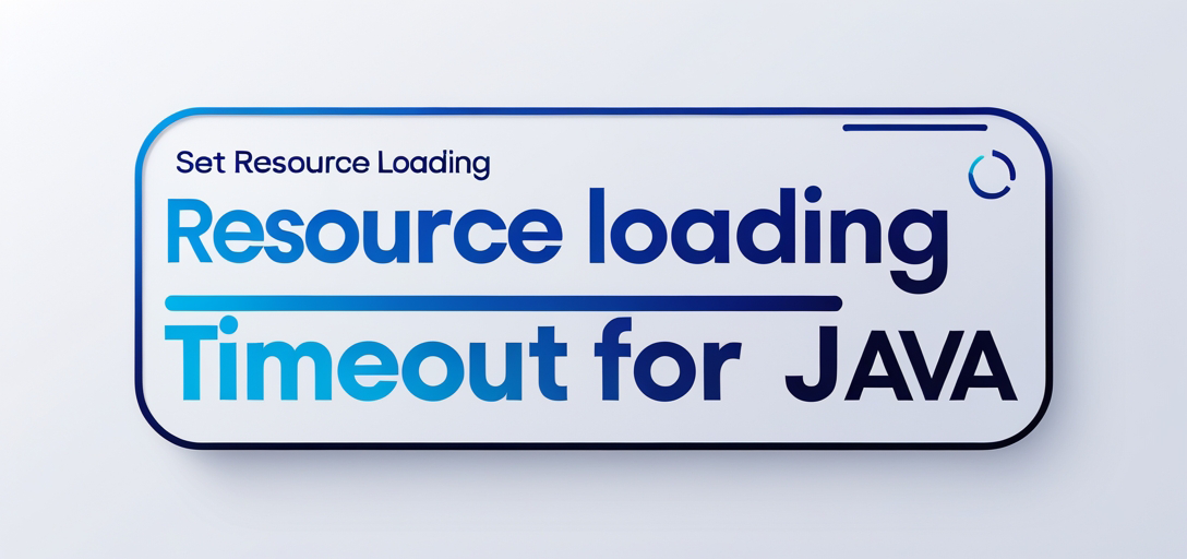 Set Resource Loading Timeout with GroupDocs.Viewer for Java
