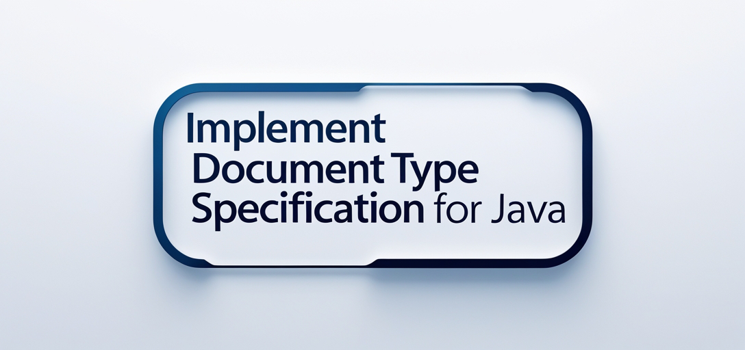 Implement Document Type Specification with GroupDocs.Viewer for Java