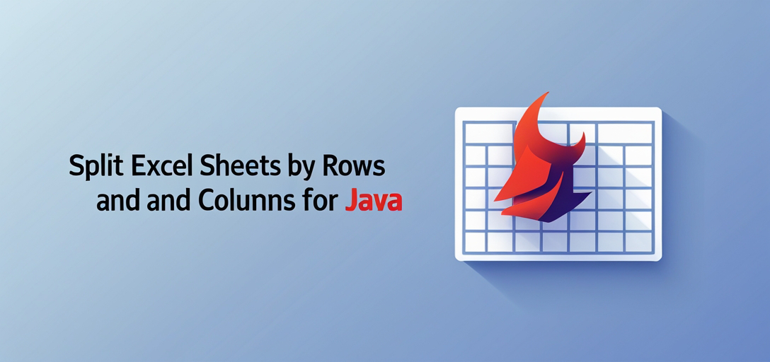 Split Excel Sheets by Rows and Columns with GroupDocs.Viewer for Java