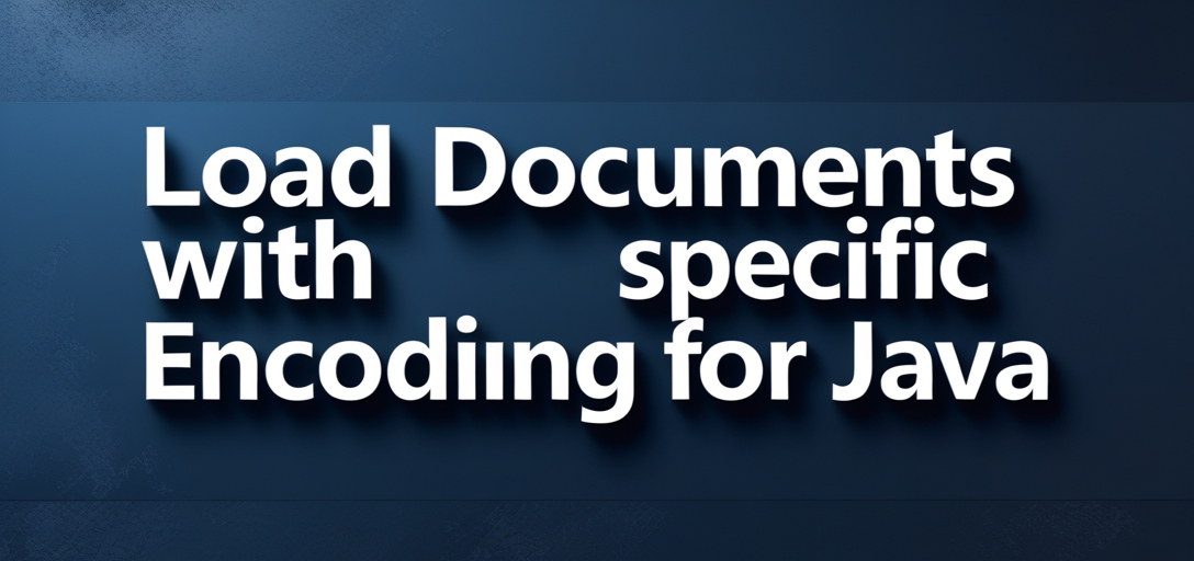 Load Documents with Specific Encoding with GroupDocs.Viewer for Java