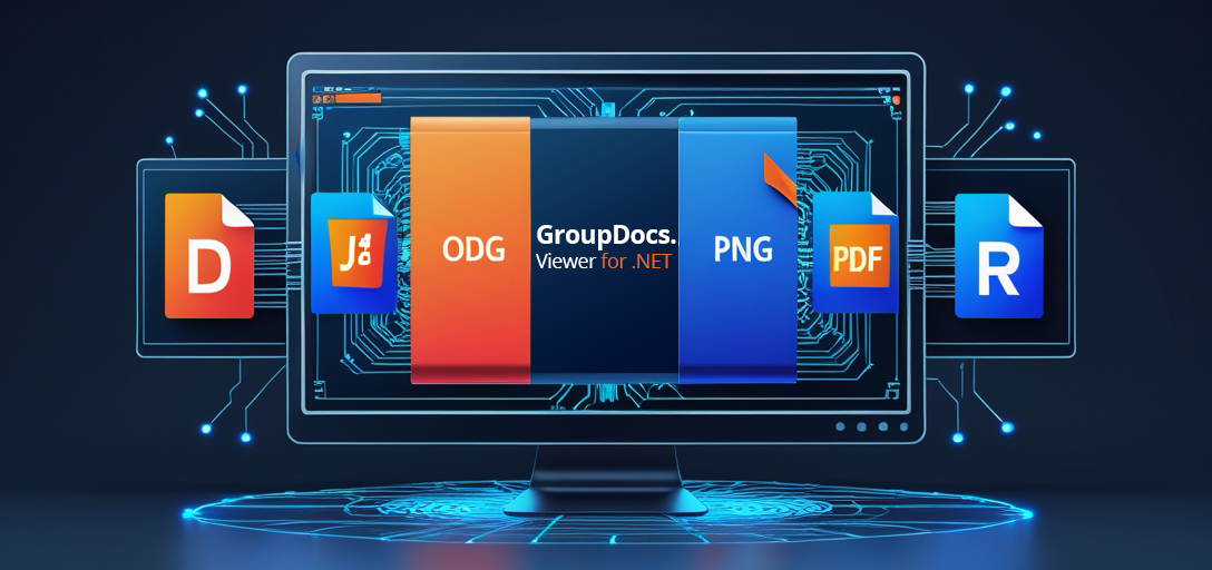 Конвертируйте FODG/ODG в HTML, JPG, PNG с помощью GroupDocs.Viewer для .NET