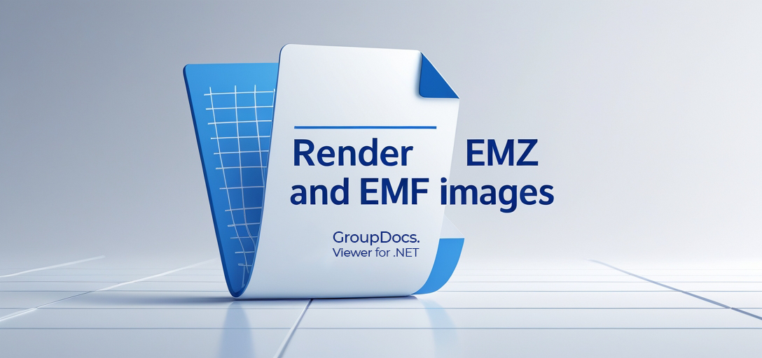 Render EMZ and EMF Images with GroupDocs.Viewer for .NET