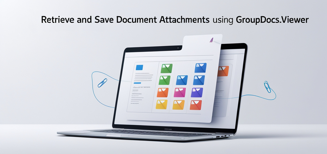 Recupera e salva gli allegati dei documenti con GroupDocs.Viewer per .NET
