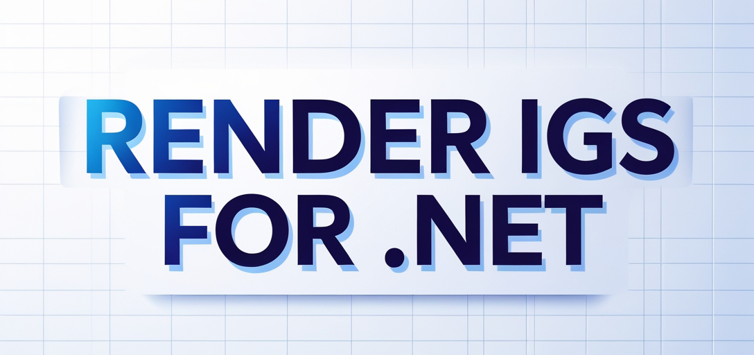 Render IGS Files with GroupDocs.Viewer .NET