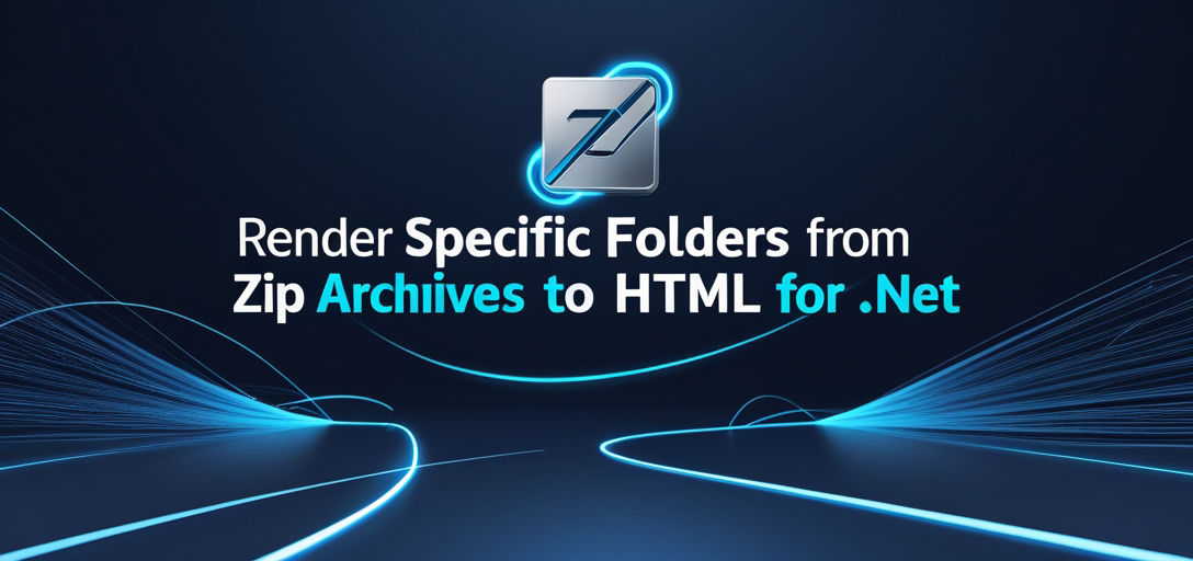 Render Specific Folders from ZIP Archives to HTML with GroupDocs.Viewer .NET