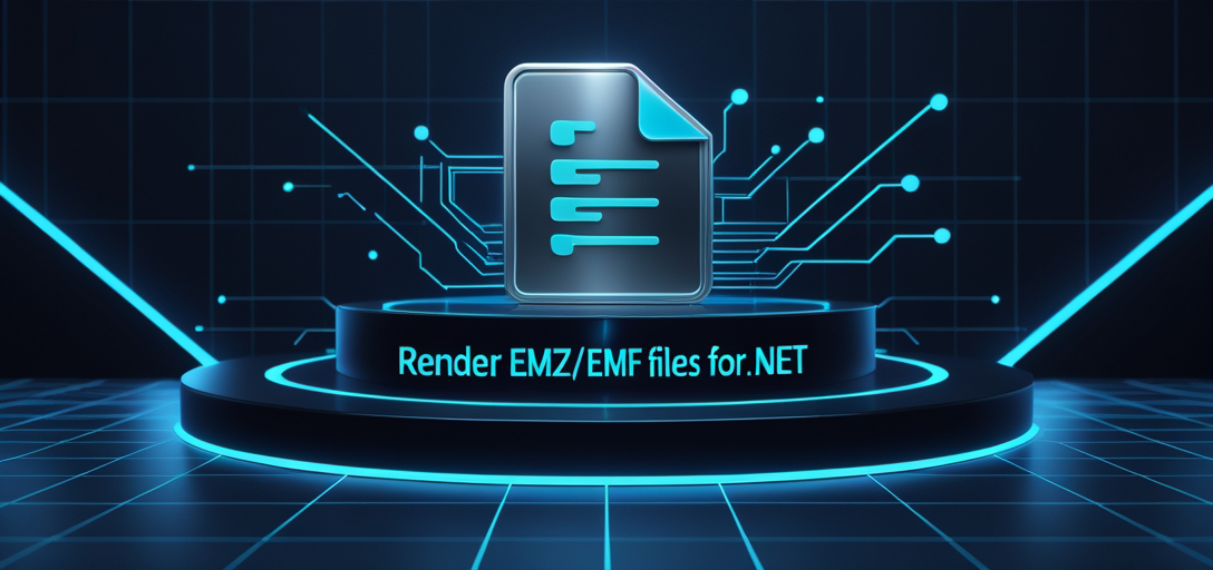 Render EMZ/EMF Files with GroupDocs.Viewer .NET