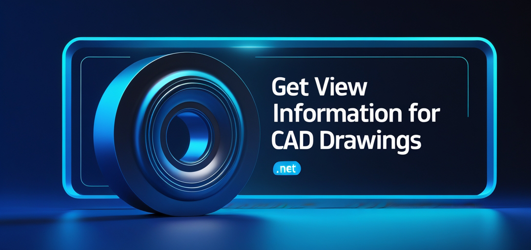 Get View Information for CAD Drawings with GroupDocs.Viewer .NET