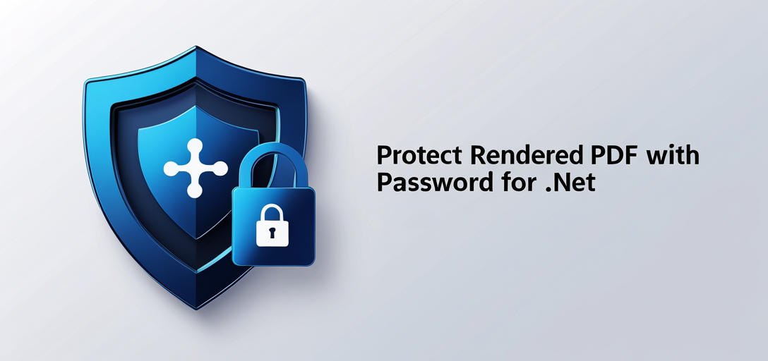 Protect Rendered PDF with Password with GroupDocs.Viewer .NET