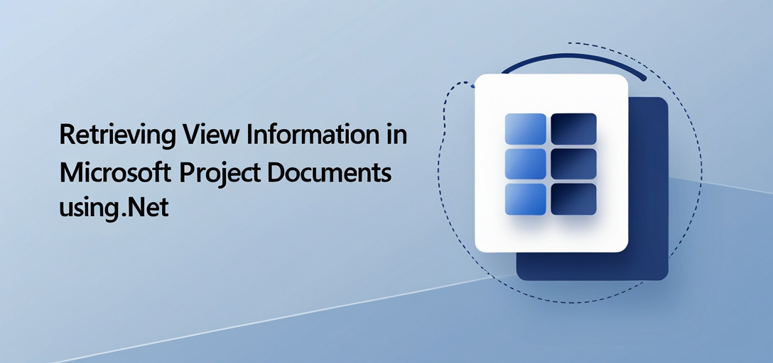 Get View Information for Microsoft Project Documents with GroupDocs.Viewer .NET