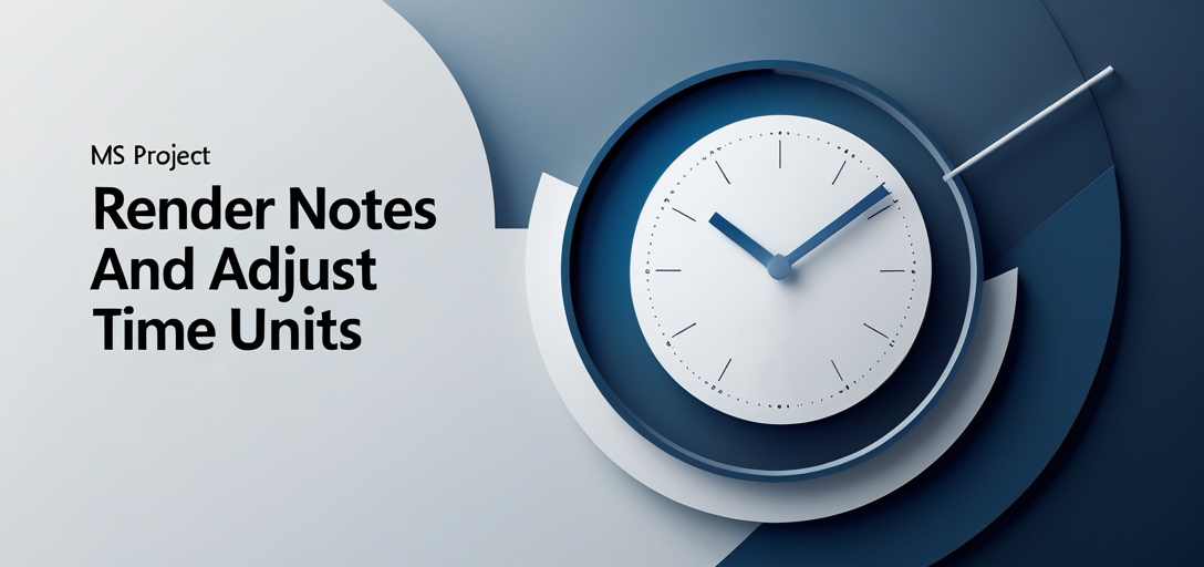 Render Notes and Adjust Time Units (MS Project) with GroupDocs.Viewer .NET