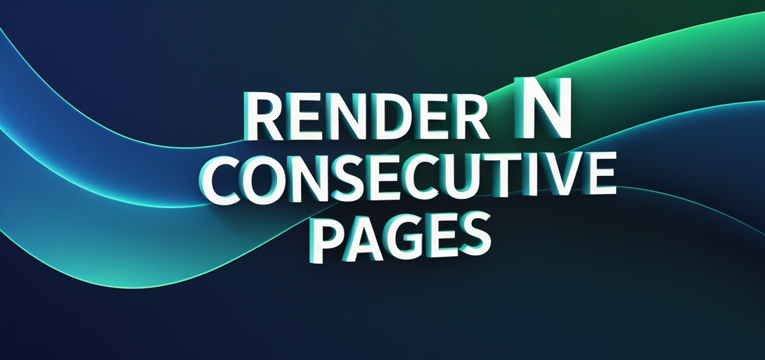 Render N Consecutive Pages with GroupDocs.Viewer .NET