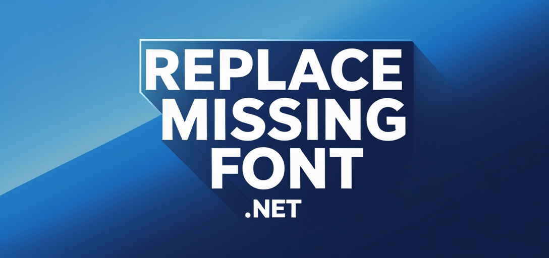 Replace Missing Font with GroupDocs.Viewer .NET