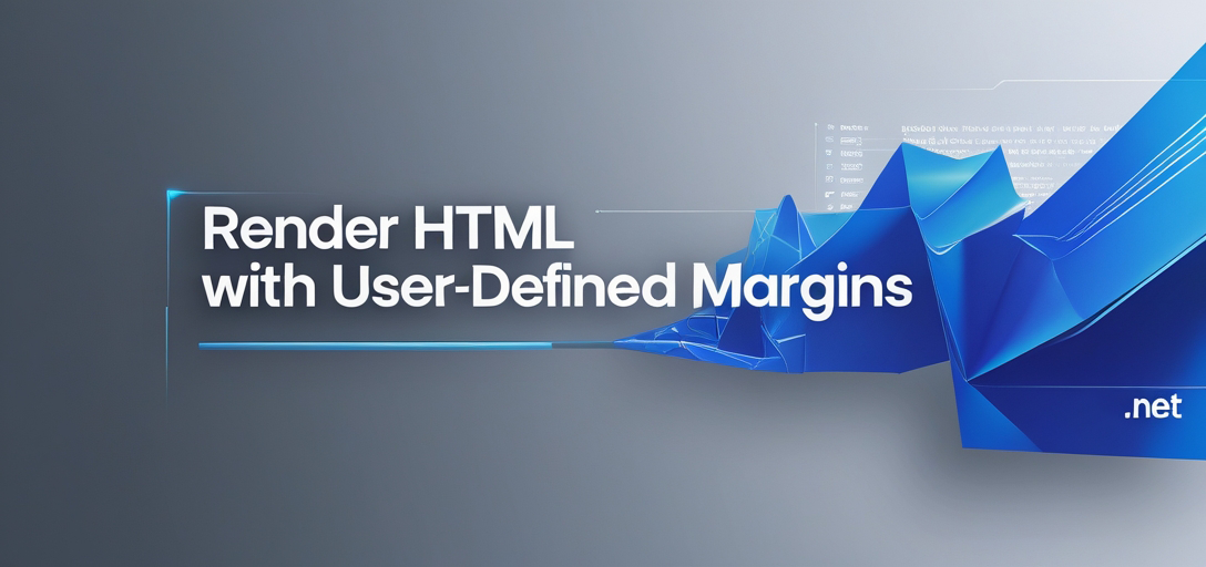 Render HTML with User-Defined Margins with GroupDocs.Viewer .NET