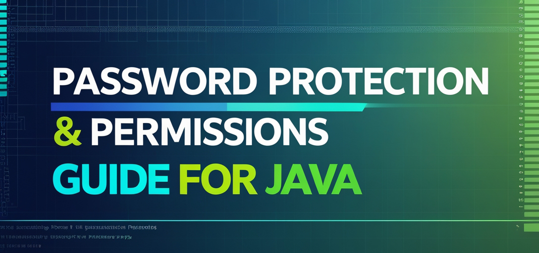 Password Protection & Permissions Guide with GroupDocs.Viewer Java