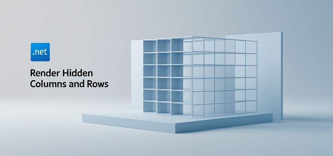 Render Hidden Columns and Rows with GroupDocs.Viewer .NET